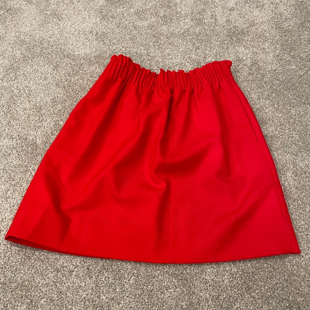 Elegant Red Women's Skirt